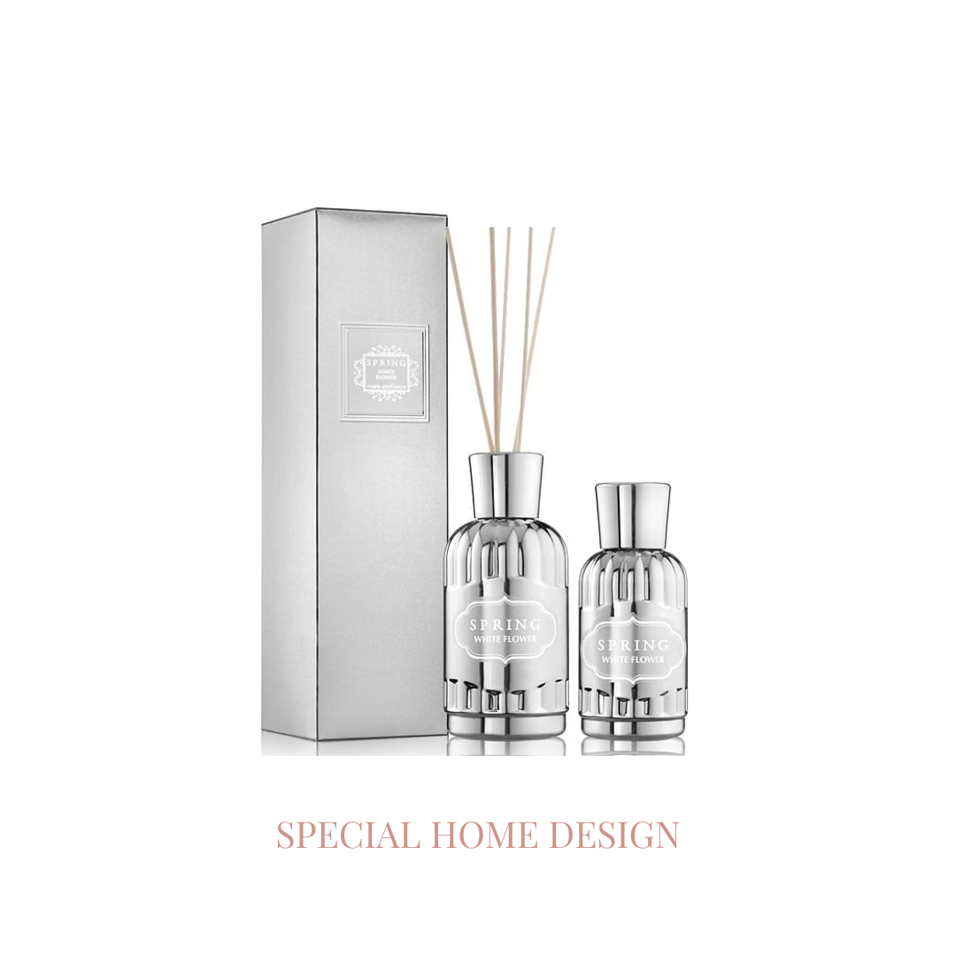 מפיץ ריח 100ml WHITE FLOWER כסף