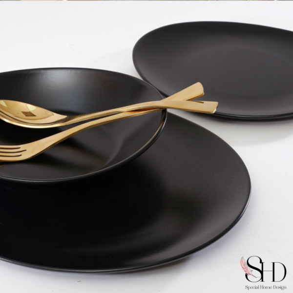 סט צלחות אובלי STONWARE