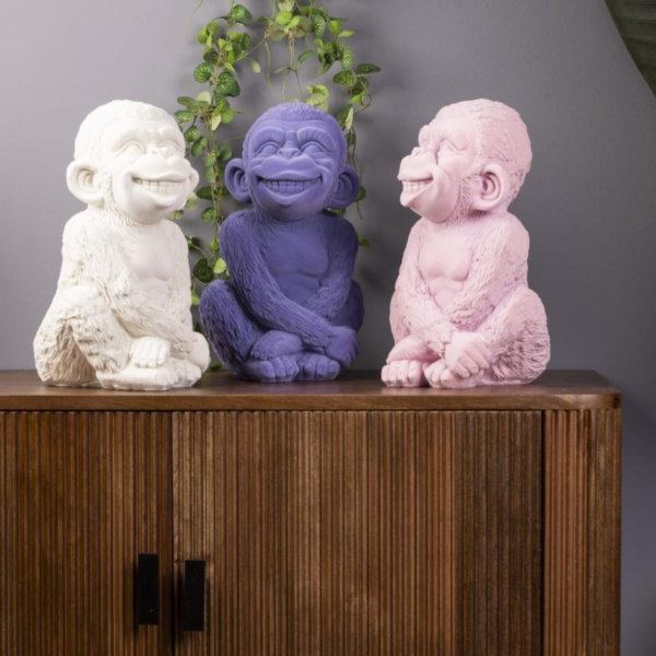 ⁦Monkey-קוף דקורטיבי ורוד⁩ – תמונה ⁦3⁩